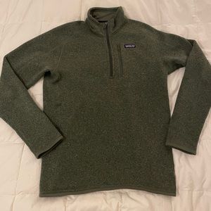 Men’s Patagonia Green Better Sweater, Medium